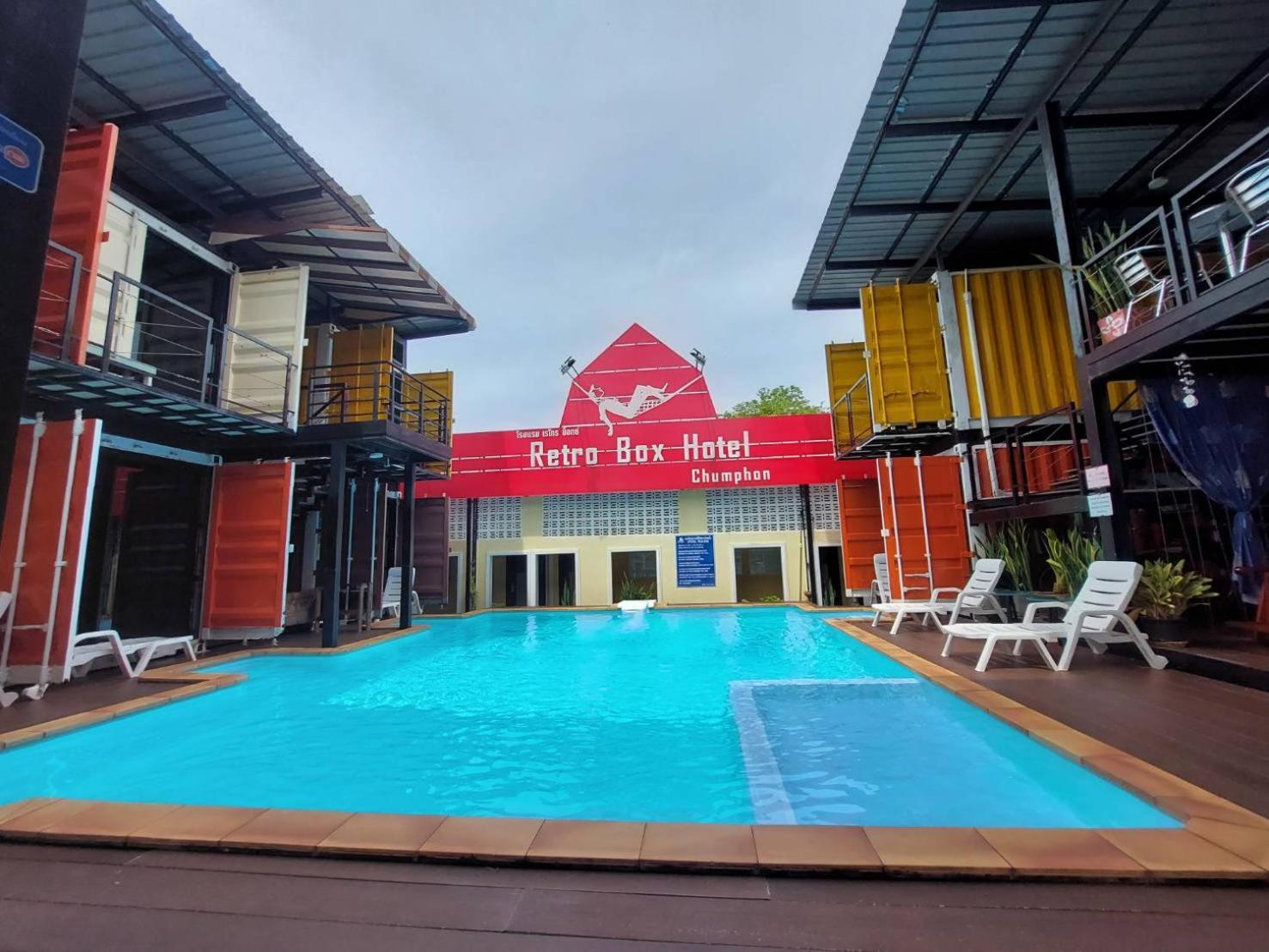 Retro Box Hotel Chumphon Exterior foto